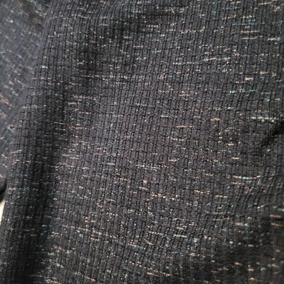 Unique Vintage V-Neck Bow Metallic Sweater -Size: 2x / 18 - Picture 2 of 8